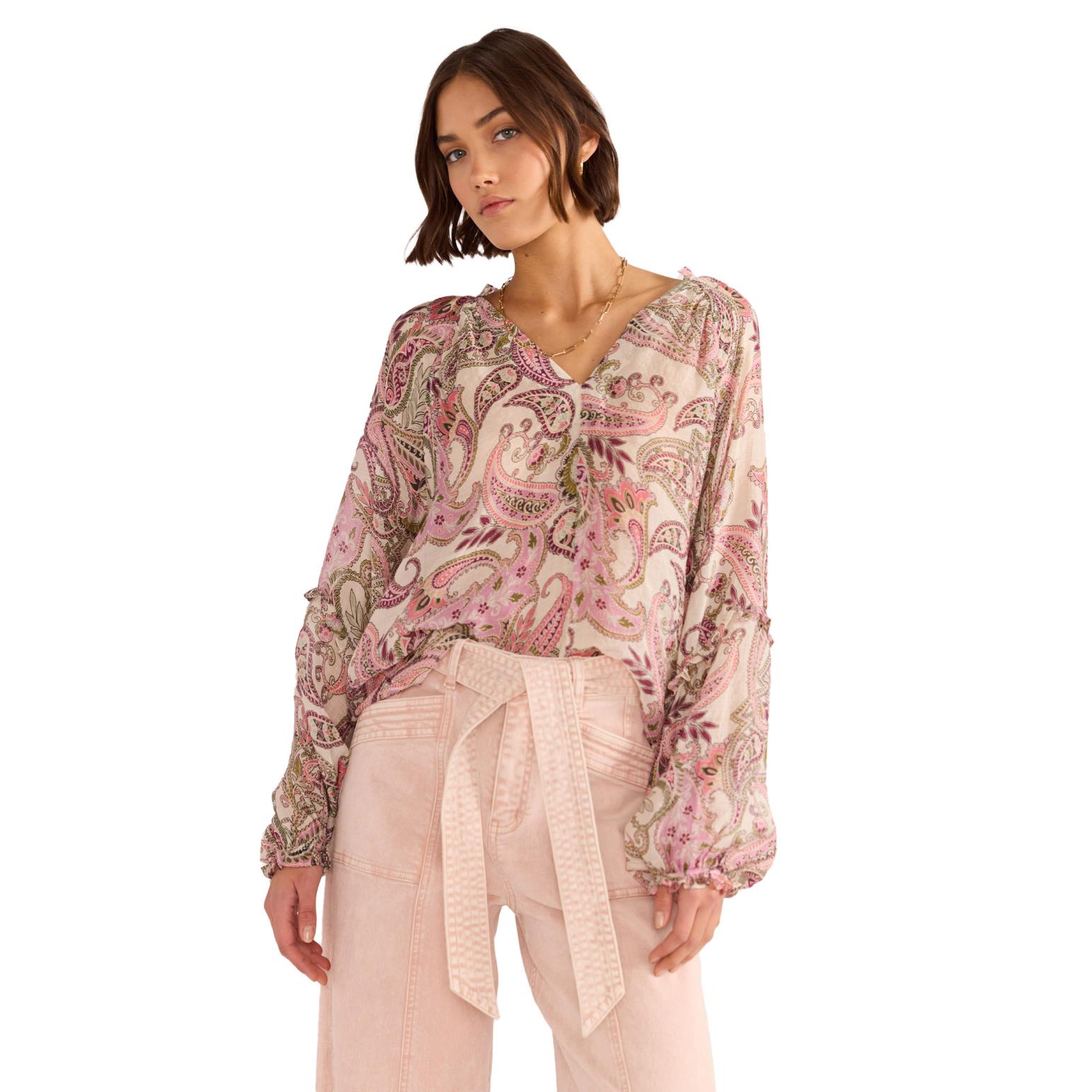 MINKPINK Cadence Long Sleeve Blouse